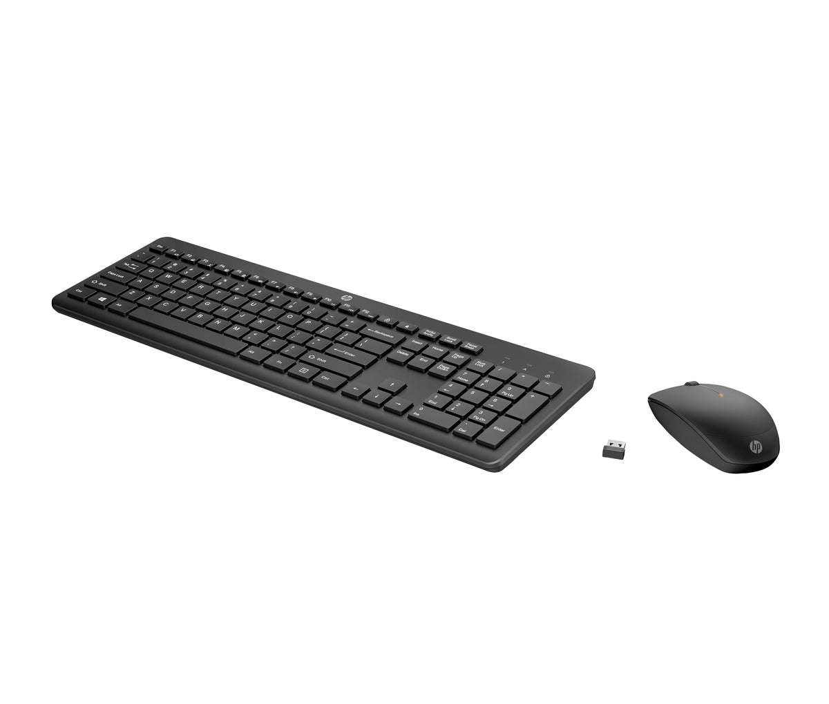 HP 235 Keyboard and Mouse Set - Low Profile Keys - Up to 16 Months Battery Life - Tech Syndicate