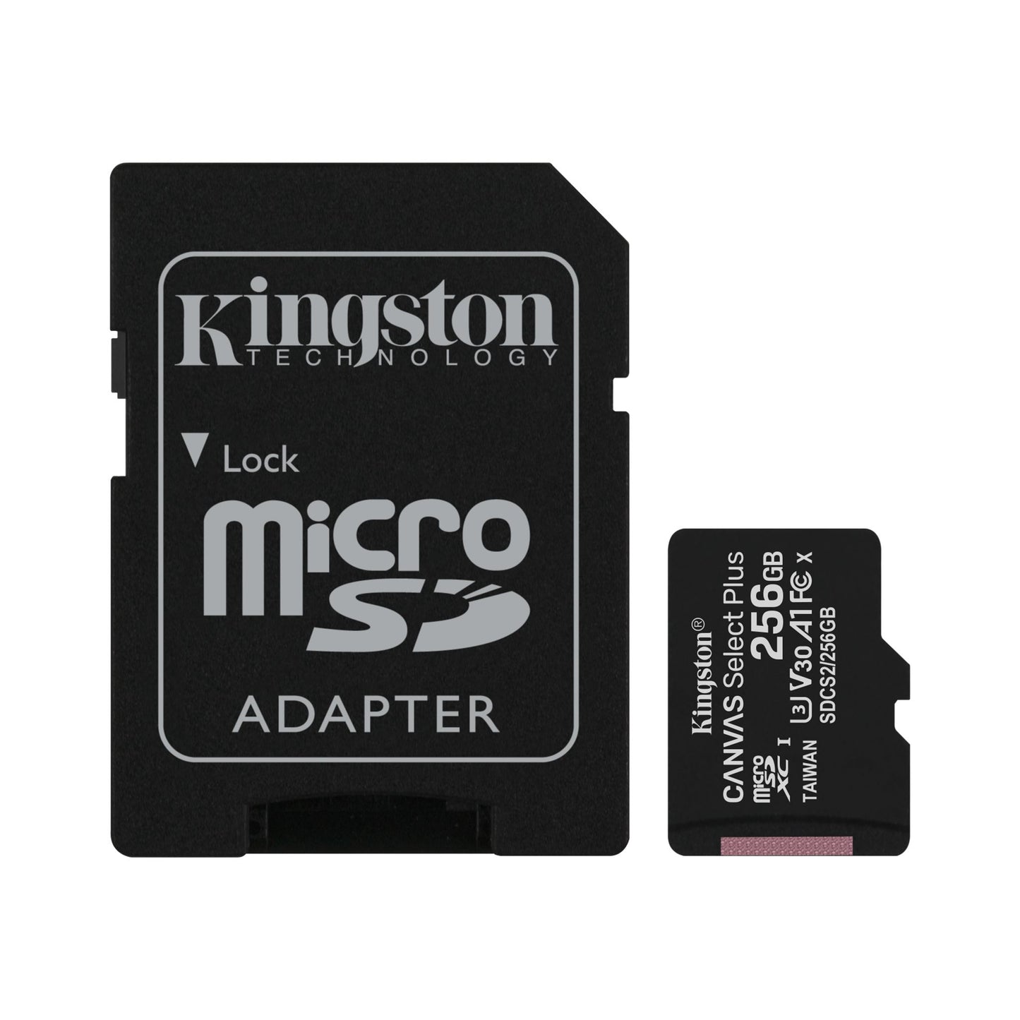Kingston Canvas Select Plus Micro SD Card with SD Adapter, Class 10 up to 512 GB - Tech Syndicate