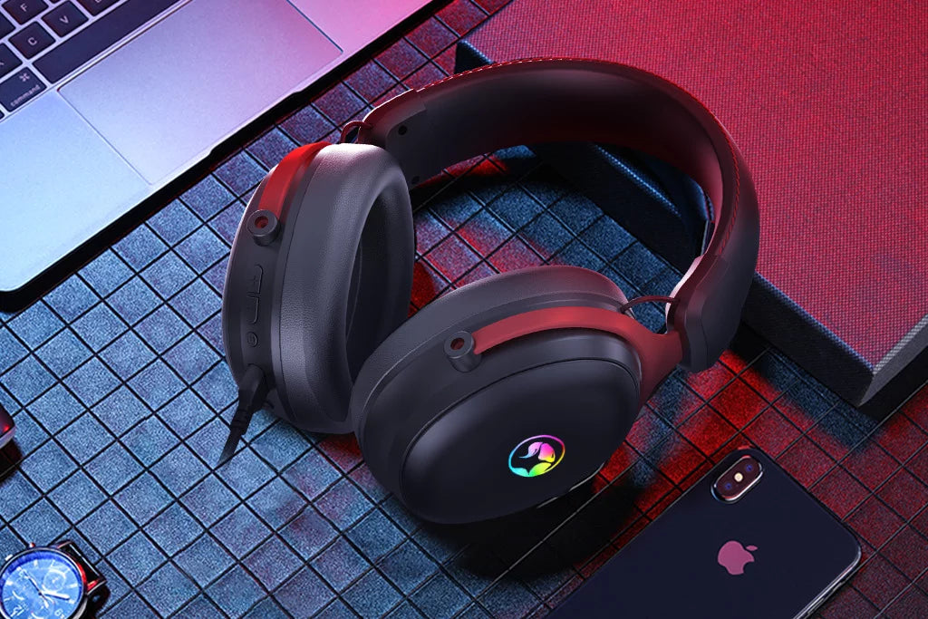 Marvo HG9076W Tactic X Pro Wireless RGB Gaming Headset - Tech Syndicate