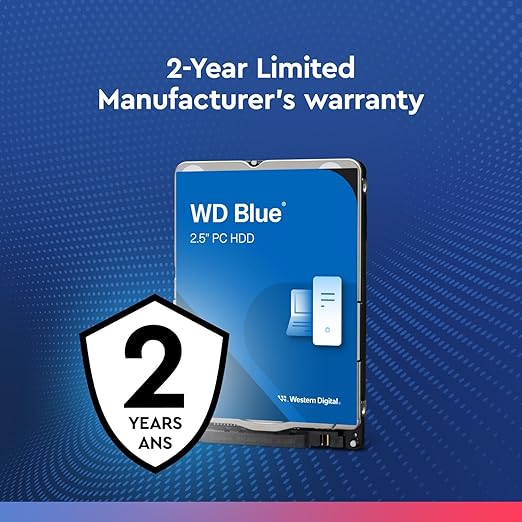 WD 2.5" Blue Mobile Hard Drive 5400RPM 7mm up to 2TB - Tech Syndicate