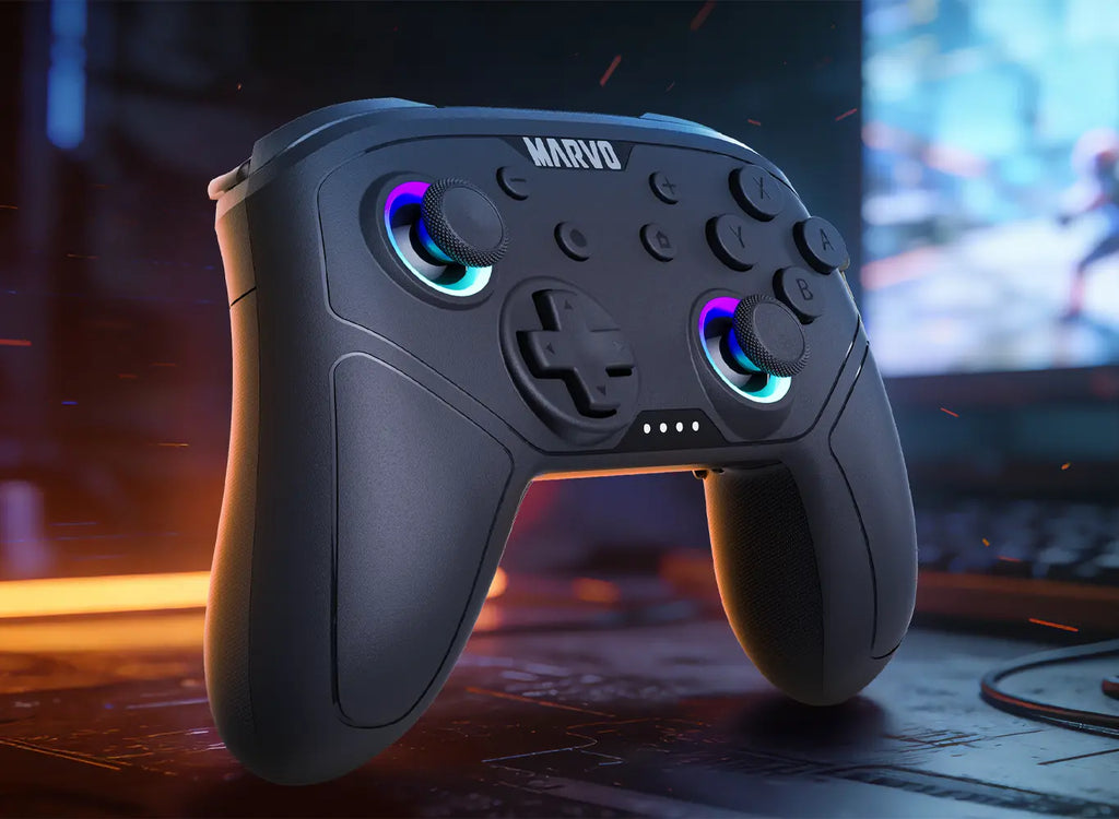 Marvo GT-80 Pact 60 Wireless Gaming Controller - PS3/PS4/Switch/PC