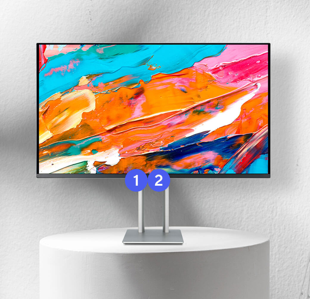 ProArt Display PA27UCDMR with Ambient and Proximity Light Sensors for optimal viewing comfort.