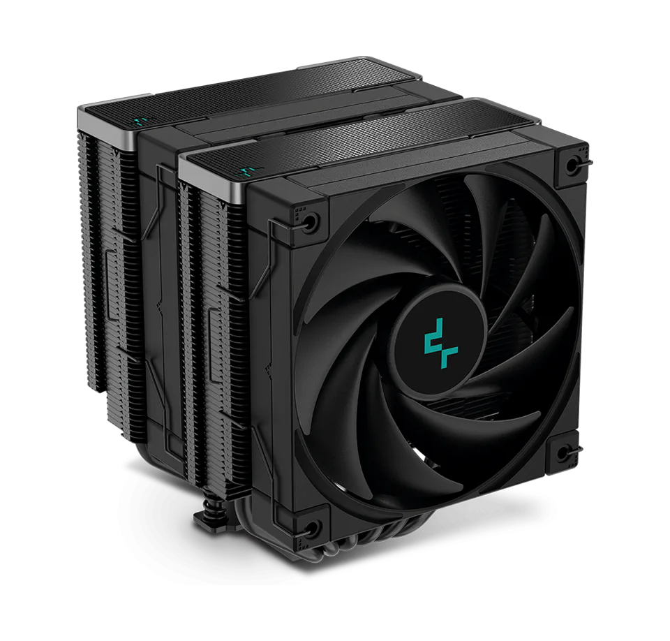 DeepCool AK620 Zero Dark CPU Cooler - Dual Tower, 260W TDP