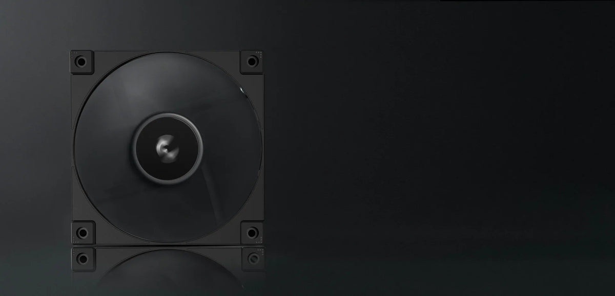 DeepCool FD12 3-Pack 120mm PWM Fan - Black, Hydro Bearing