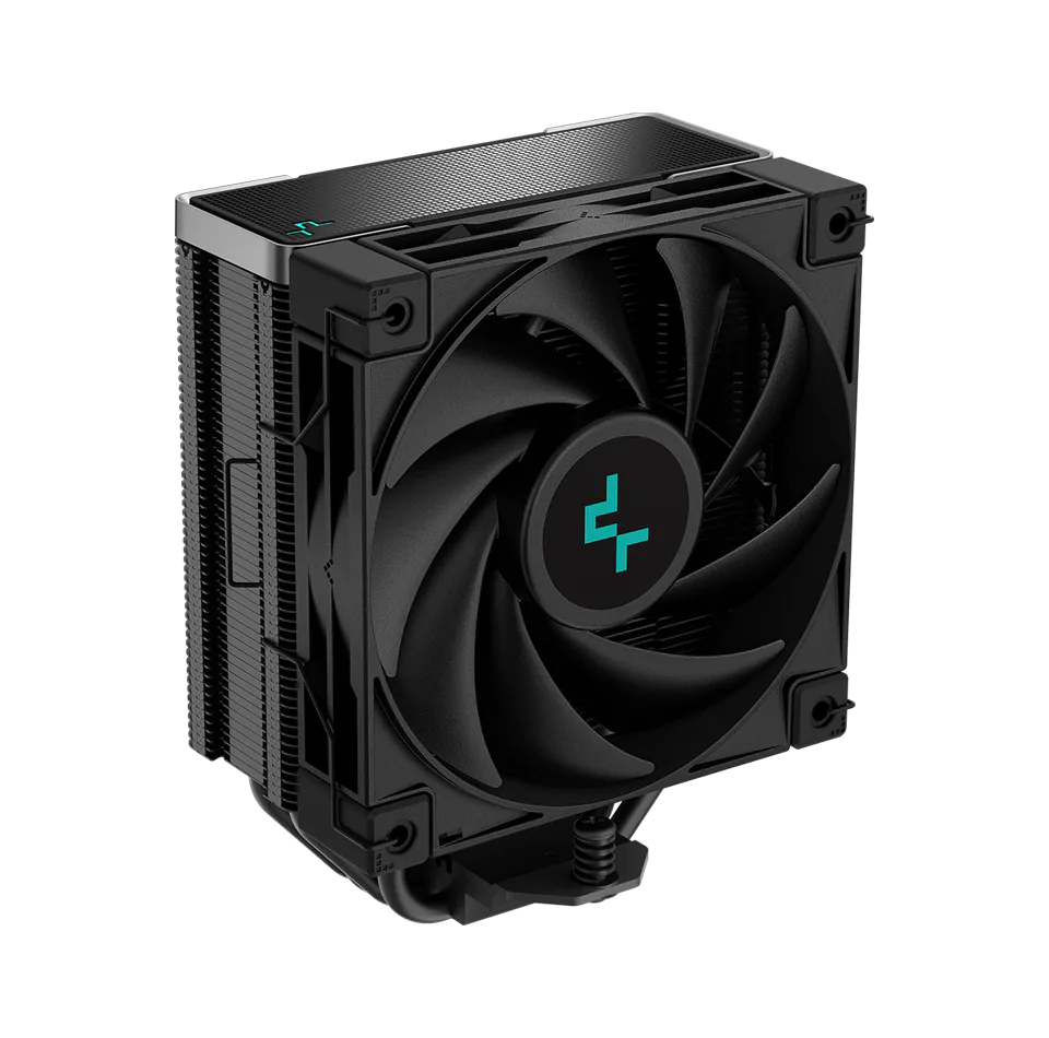 DeepCool AK400 Zero Dark CPU Cooler - 120mm FDB Fan, 220W TDP