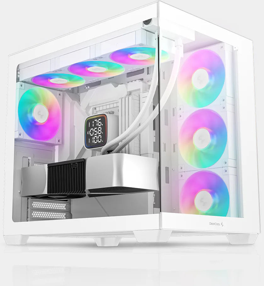 DeepCool CG530 WH White Dual-Chamber ATX Mid-Tower Case