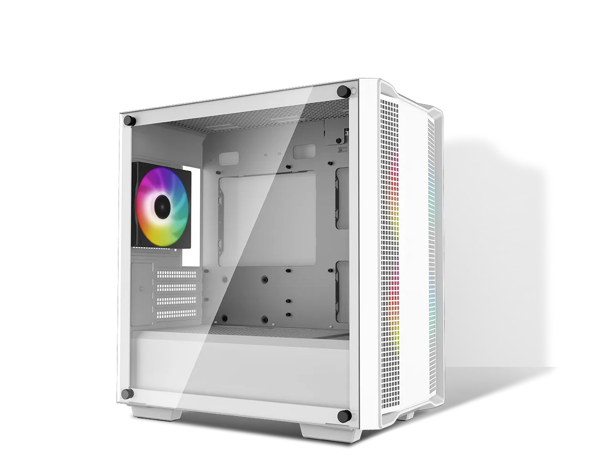 DeepCool CC360 WH ARGB White mATX Mini Tower PC Case