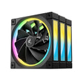 DeepCool FL12R 3-Pack 120mm Reverse ARGB PWM Fan - 55 CFM