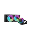 Deepcool LE240 V2 ARGB 240mm Liquid CPU Cooler (Black, White) (R-LE240-BKAMMC-G-2, R-LE240-WHAMMN-G-2) - Black (R-LE240-BKAMMC-G-2)