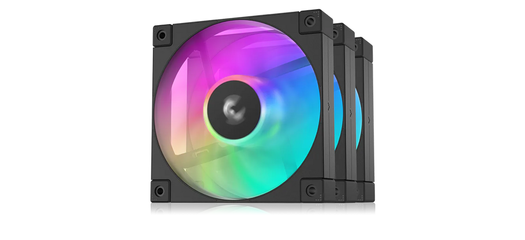 DeepCool FD12 ARGB 120mm Case Fans - 3-Pack, PWM, Daisy Chain