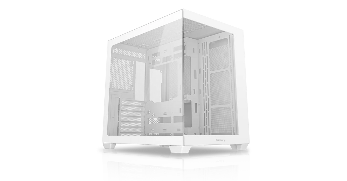 DeepCool CG530 WH White Dual-Chamber ATX Mid-Tower Case