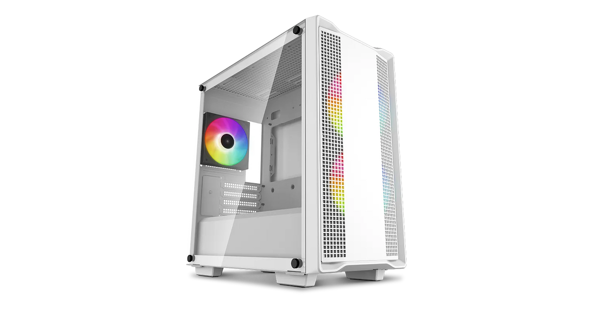 DeepCool CC360 WH ARGB White mATX Mini Tower PC Case
