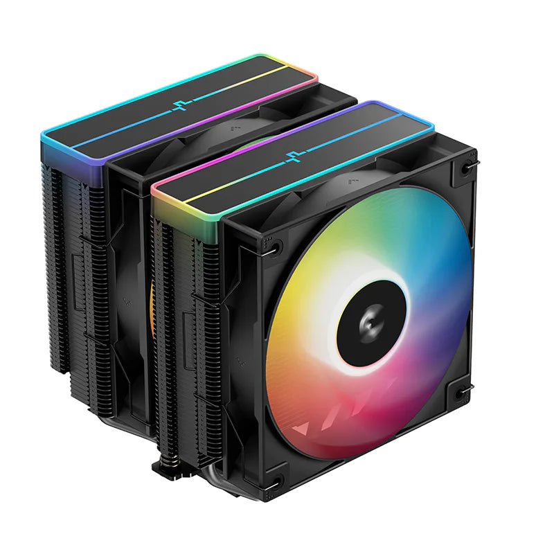 DeepCool AG620 BK ARGB V2 Dual-Tower CPU Cooler 260W