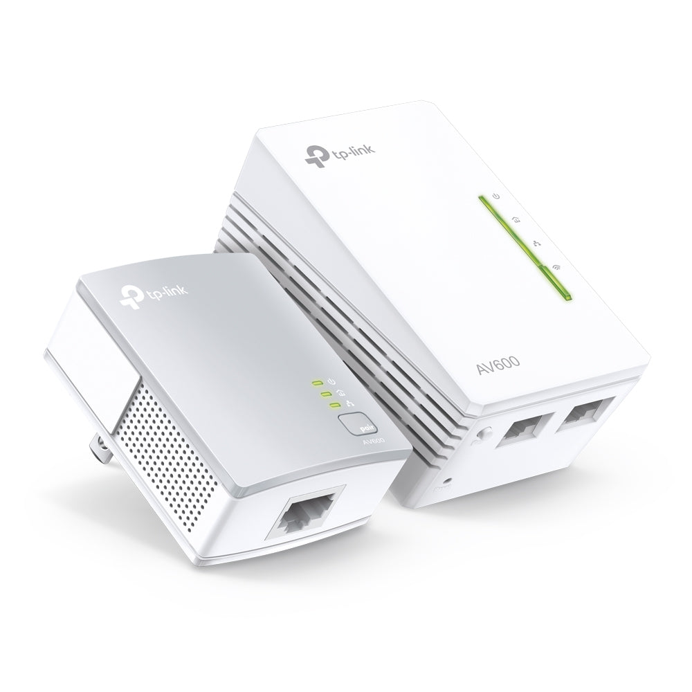 TP-Link TL-WPA4220 KIT AV600 Powerline Wi-Fi Booster 2 LAN