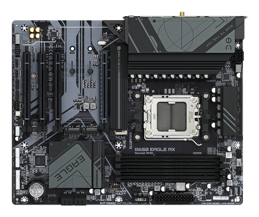 Gigabyte B650 EAGLE AX AM5 ATX Motherboard - Wi-Fi 6E, DDR5