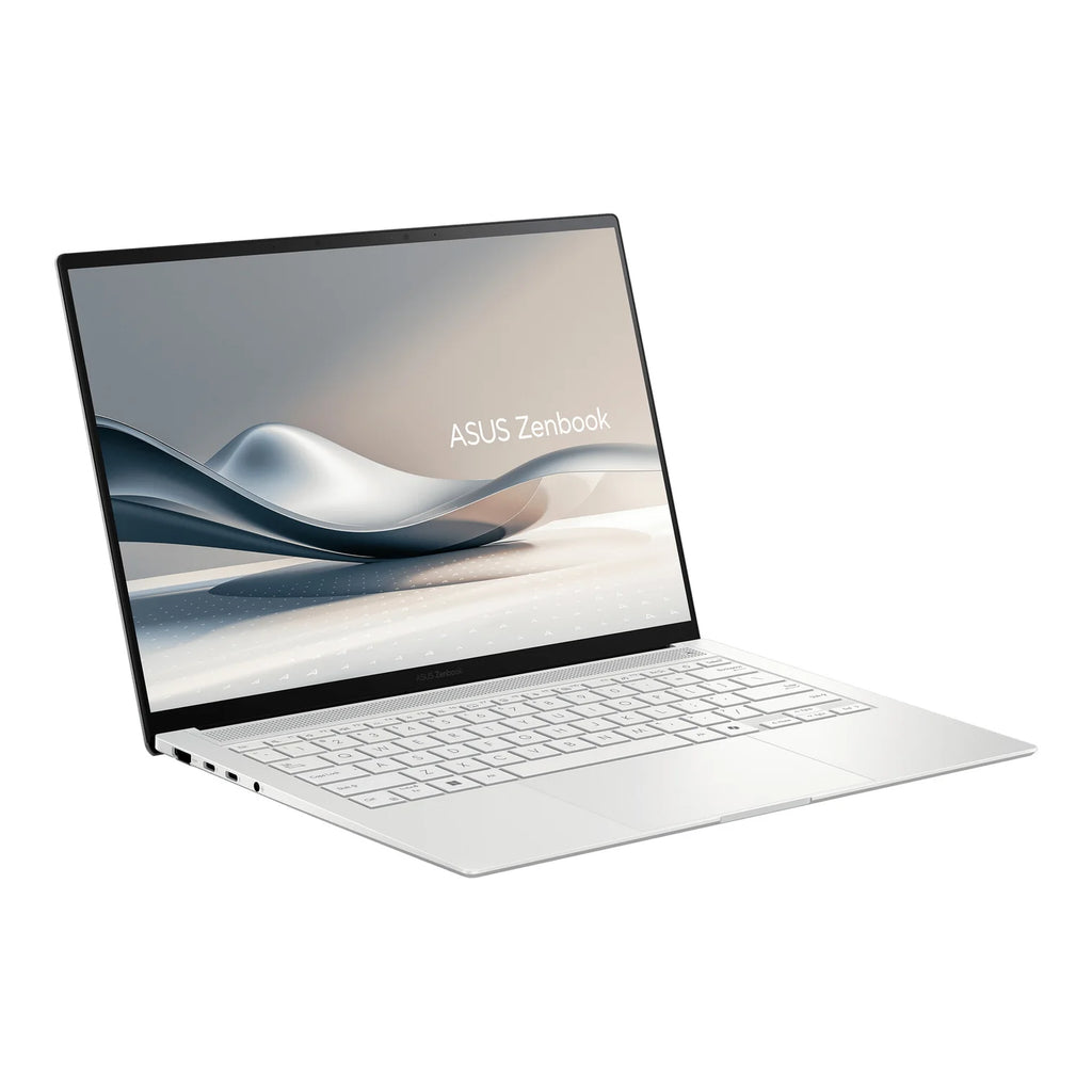 ASUS Zenbook S14 UX5406SA-PZ169W Copilot+ PC Intel Core Ultra 7 258V Laptop 35.6 cm (14") Touchscreen 3K 32 GB LPDDR5x-SDRAM 1 TB SSD Wi-Fi 7 (802.11be) Windows 11 Home White