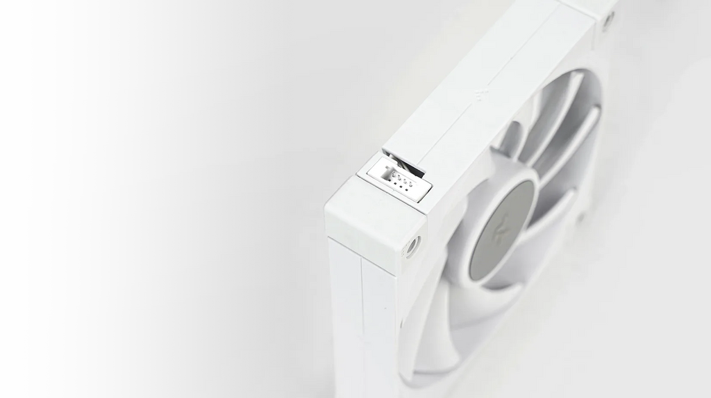DeepCool FD12 WH 120mm PWM Case Fan 3-Pack - White