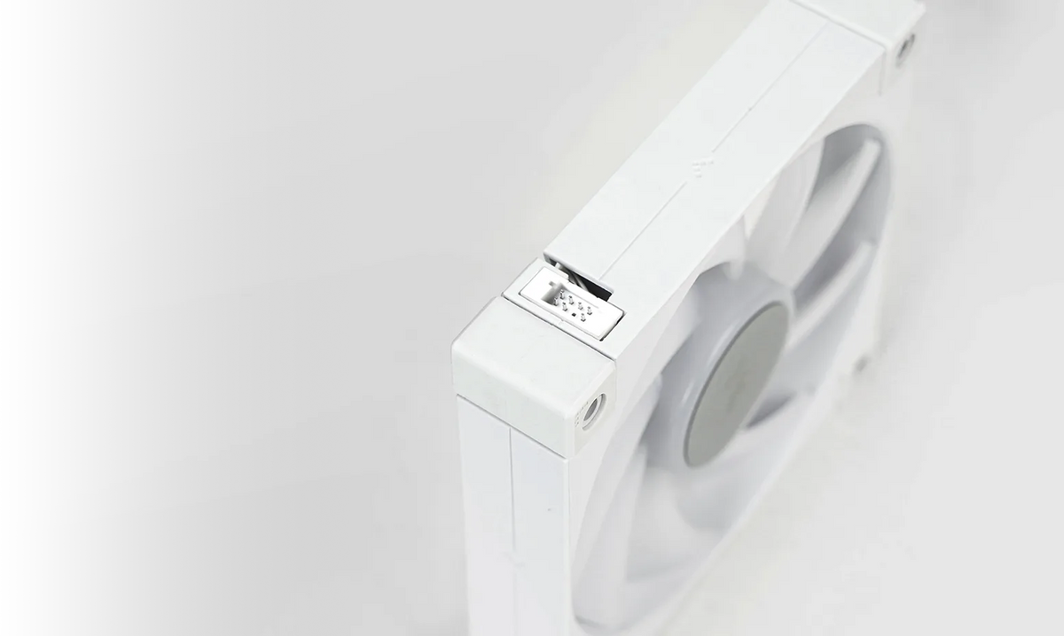 DeepCool FD12 ARGB White 120mm Case Fan 3-Pack