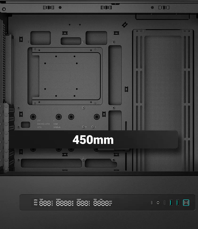 DeepCool CH690 Digital Black Mid-Tower ATX Case - 420mm Rad