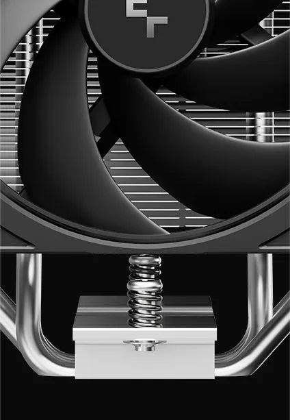 DeepCool AG400 G2 CPU Air Cooler 120mm PWM 4 Heatpipes Black