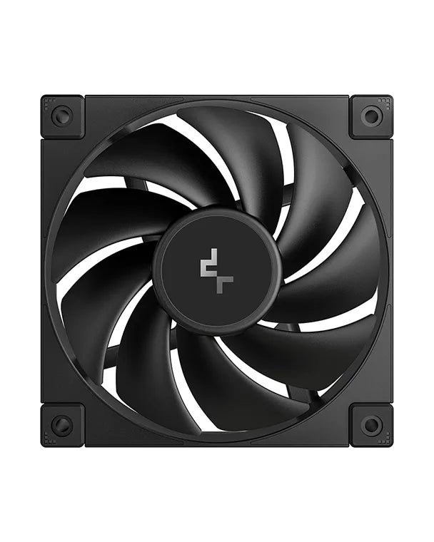 DeepCool FD12 3-Pack 120mm PWM Fan - Black, Hydro Bearing
