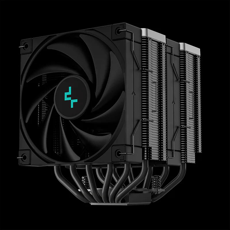 DeepCool AK620 Zero Dark CPU Cooler - Dual Tower, 260W TDP