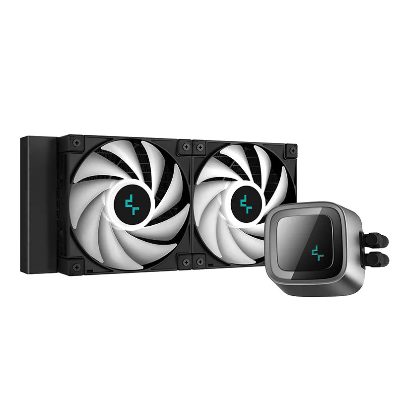 DeepCool LS520 240mm AIO Liquid CPU Cooler - Black, ARGB