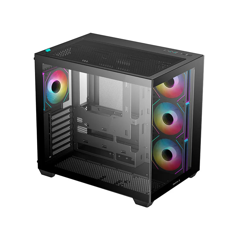DeepCool CG530 4F Mid-Tower ATX Case Black - 4 ARGB Fans