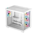 DeepCool CG530 4F WH White Mid-Tower ATX Case - 4 ARGB Fans