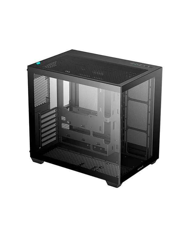 DeepCool CG530 Mid Tower Case - Dual Chamber, Tempered Glass