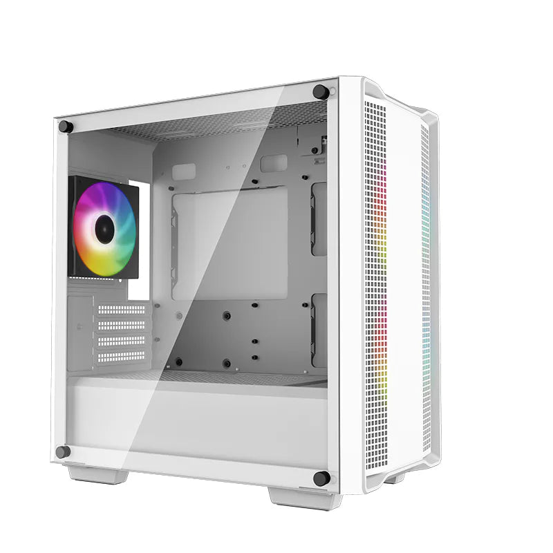 DeepCool CC360 WH ARGB White mATX Mini Tower PC Case