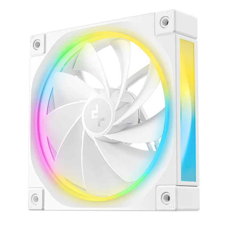 DeepCool FL12R WH 3-Pack 120mm Reverse ARGB PWM Fan - White