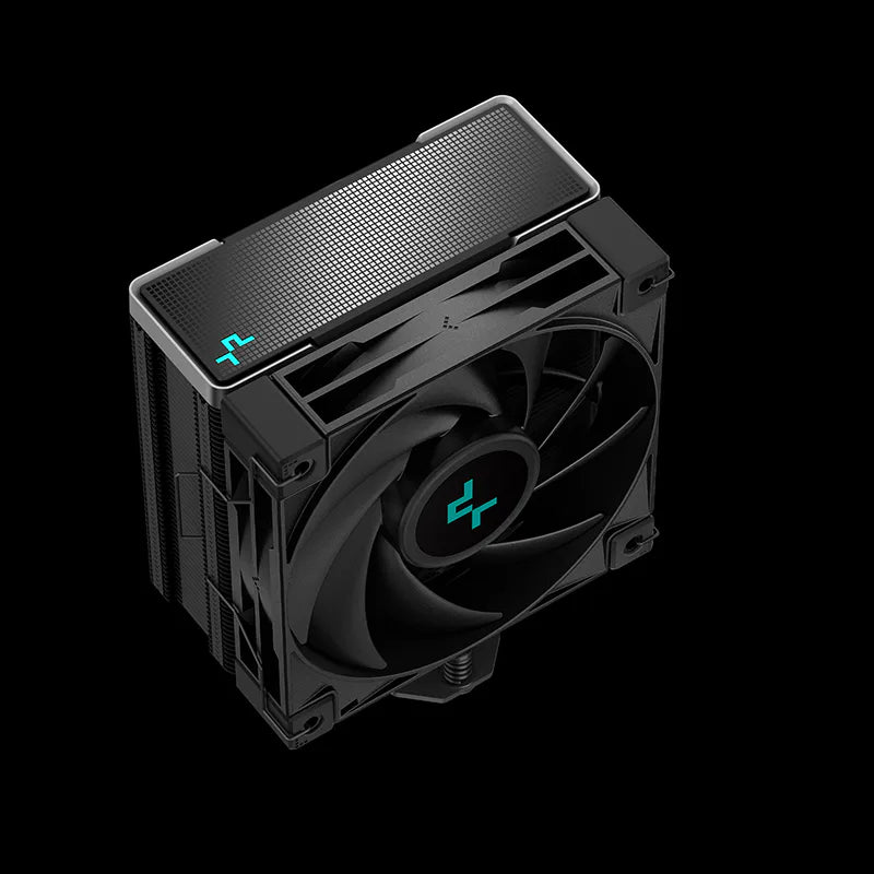 DeepCool AK400 Zero Dark CPU Cooler - 120mm FDB Fan, 220W TDP