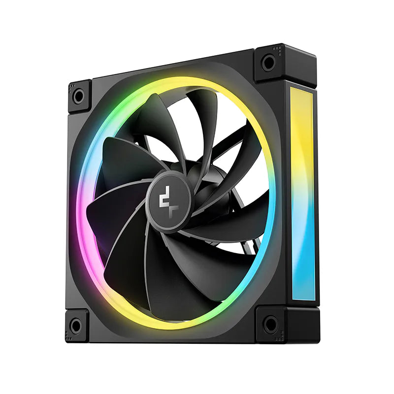 DeepCool FL12R 3-Pack 120mm Reverse ARGB PWM Fan - 55 CFM