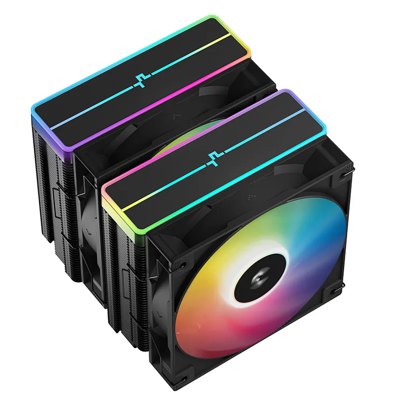 DeepCool AG620 BK ARGB V2 Dual-Tower CPU Cooler 260W