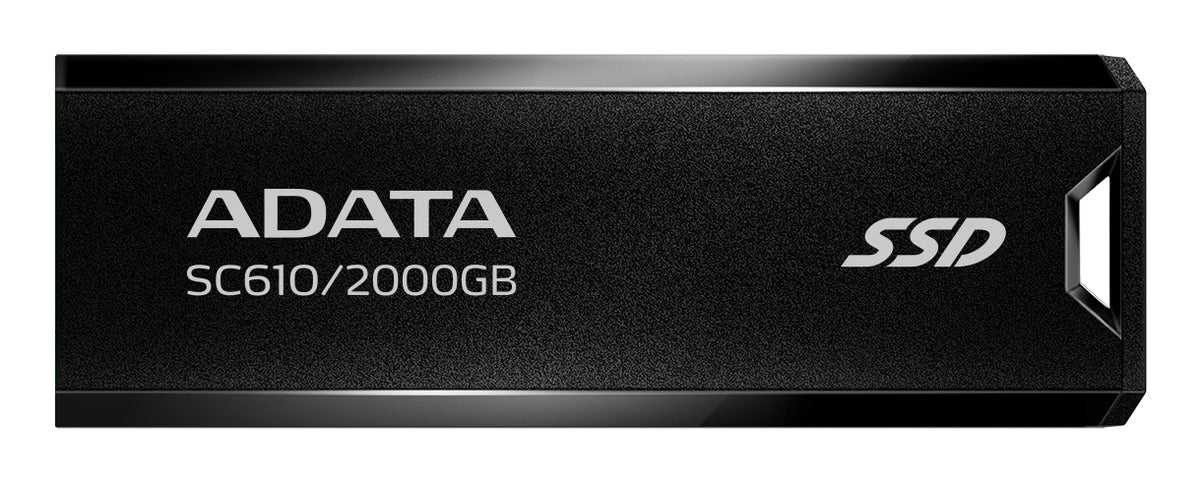 ADATA SC610 2TB External SSD - USB 3.2 Gen2, 550MB/s