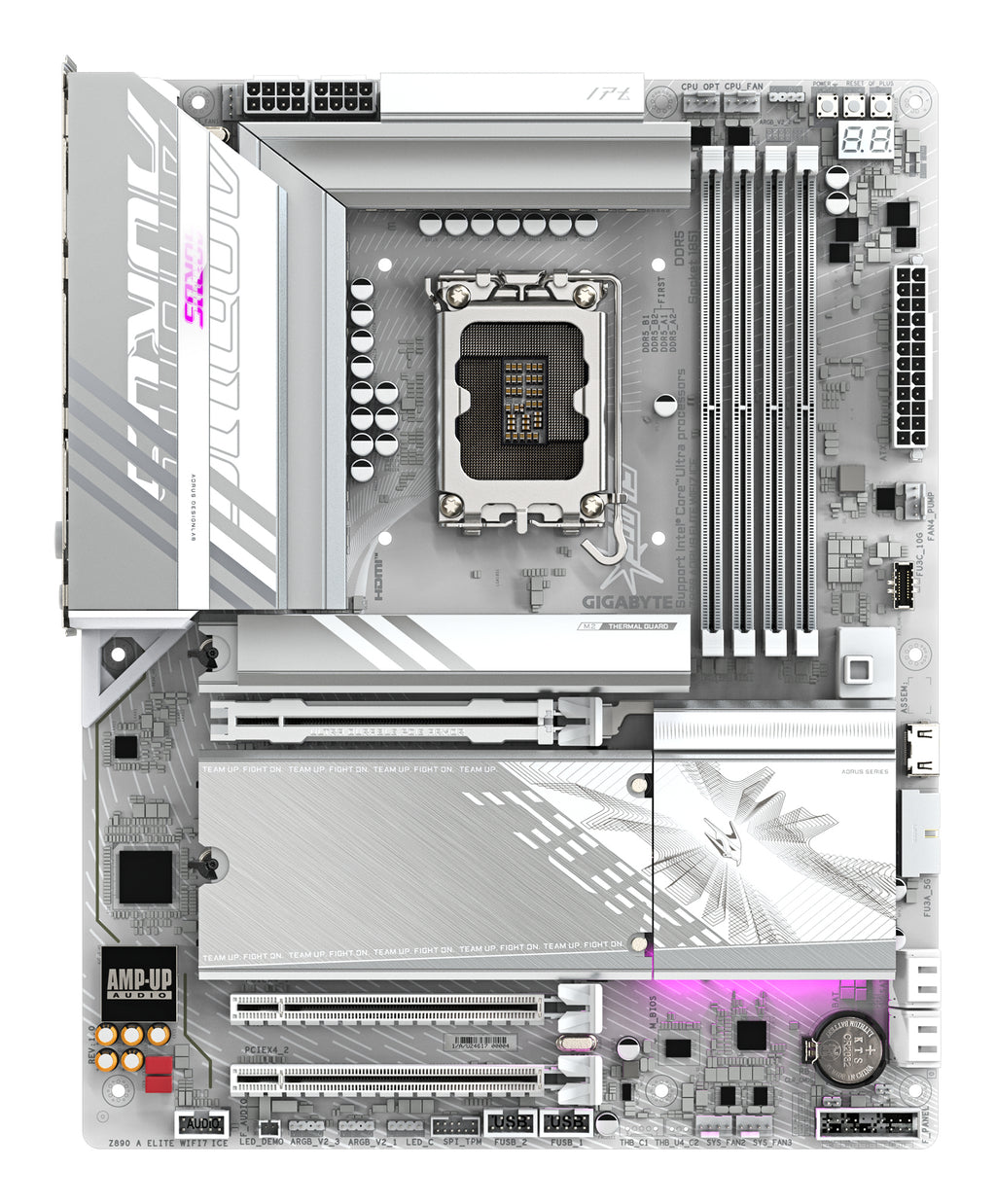 Gigabyte Z890 AORUS Elite WiFi7 ICE LGA1851 ATX Motherboard