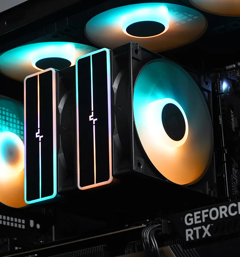 DeepCool AG620 BK ARGB V2 Dual-Tower CPU Cooler 260W