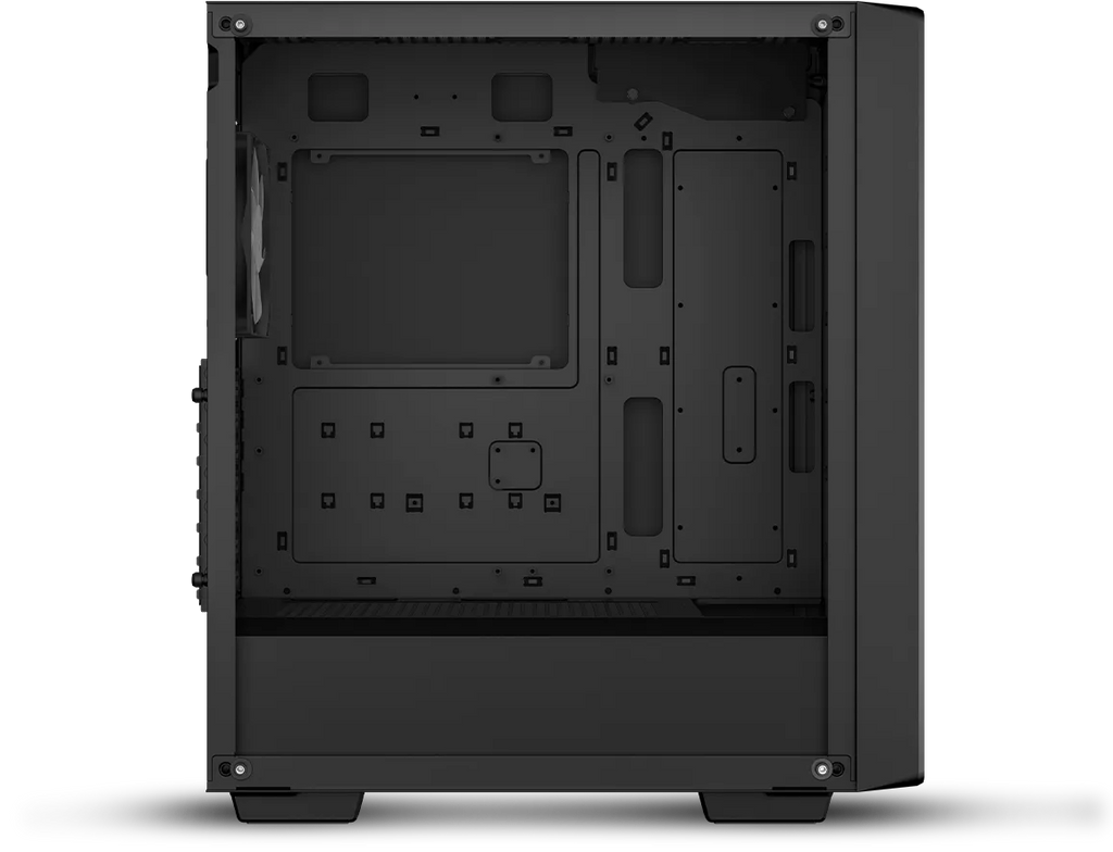 DeepCool CC560 ARGB V2 Mid Tower Case - Black, 4 ARGB Fans