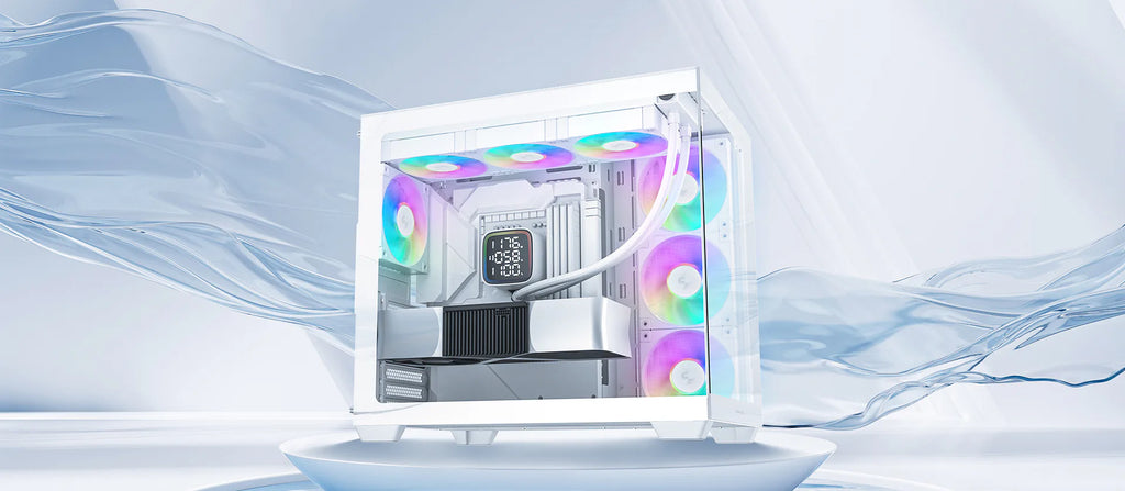 DeepCool CG530 WH White Dual-Chamber ATX Mid-Tower Case