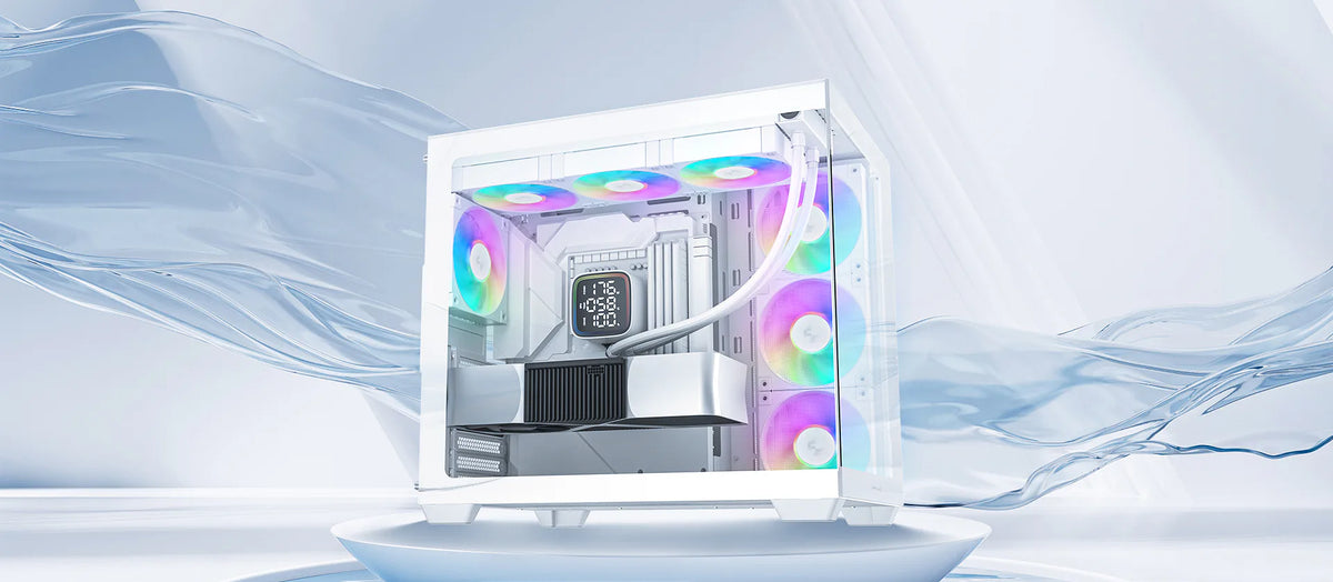 DeepCool CG530 WH White Dual-Chamber ATX Mid-Tower Case