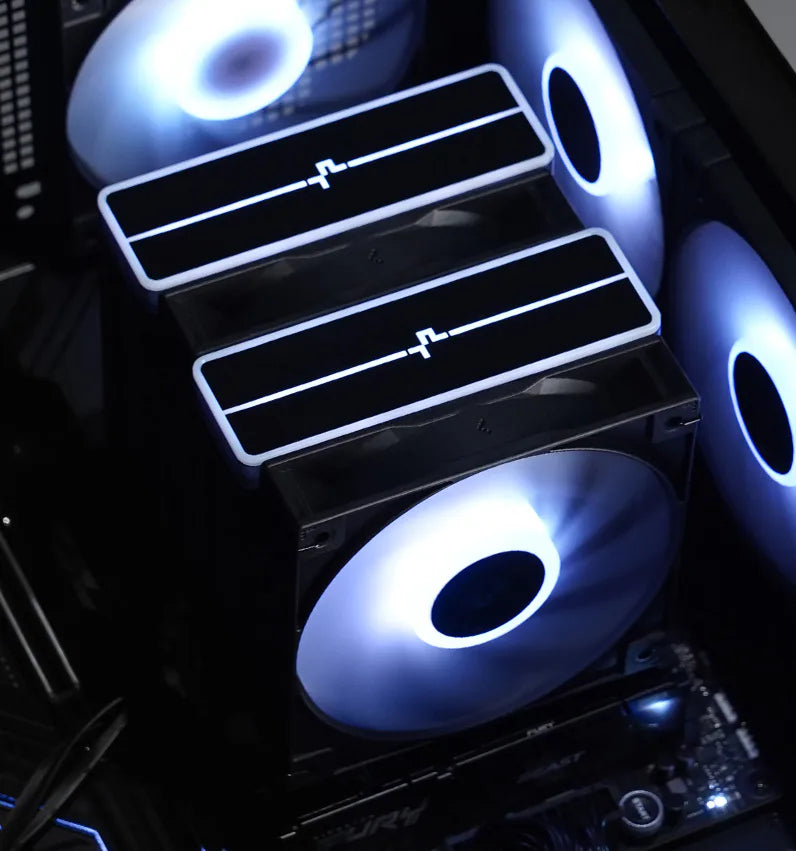 DeepCool AG620 BK ARGB V2 Dual-Tower CPU Cooler 260W
