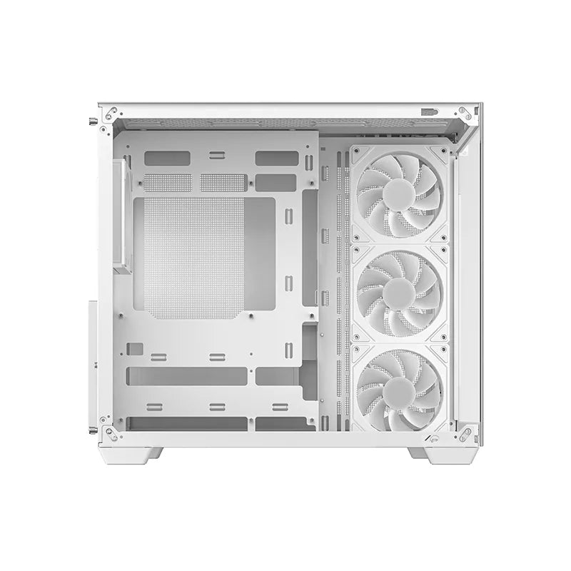 DeepCool CG530 4F WH White Mid-Tower ATX Case - 4 ARGB Fans