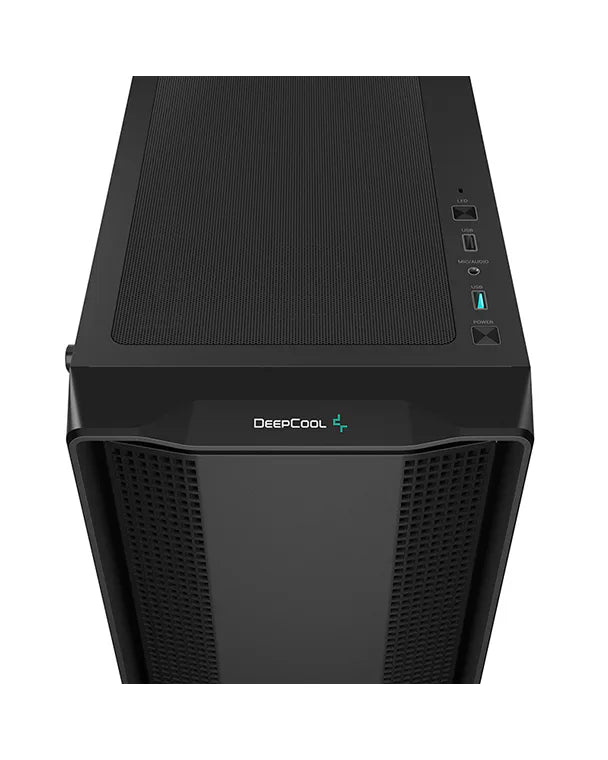 DeepCool CC560 ARGB V2 Mid Tower Case - Black, 4 ARGB Fans