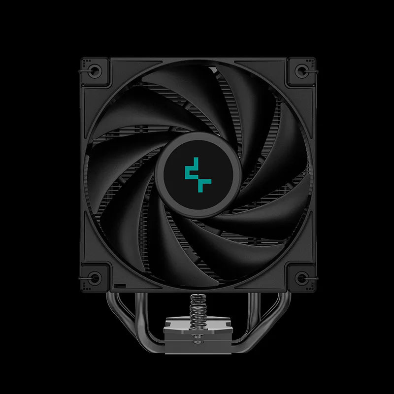 DeepCool AK400 Zero Dark CPU Cooler - 120mm FDB Fan, 220W TDP