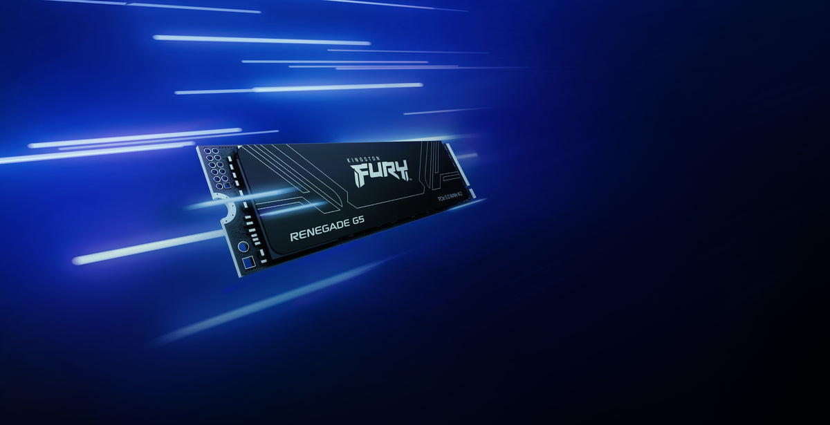 Kingston FURY Renegade G5 PCIe 5.0 NVMe M.2 SSD - 1TB/2TB/4TB