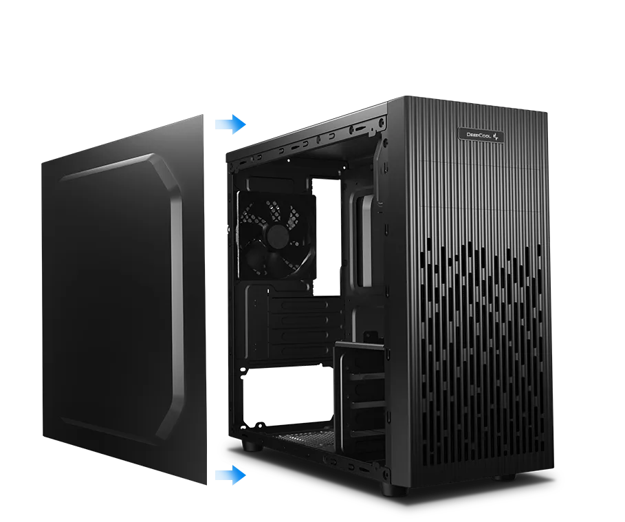 DeepCool MATREXX 30 SI Micro-ATX Mini Tower Case - Black