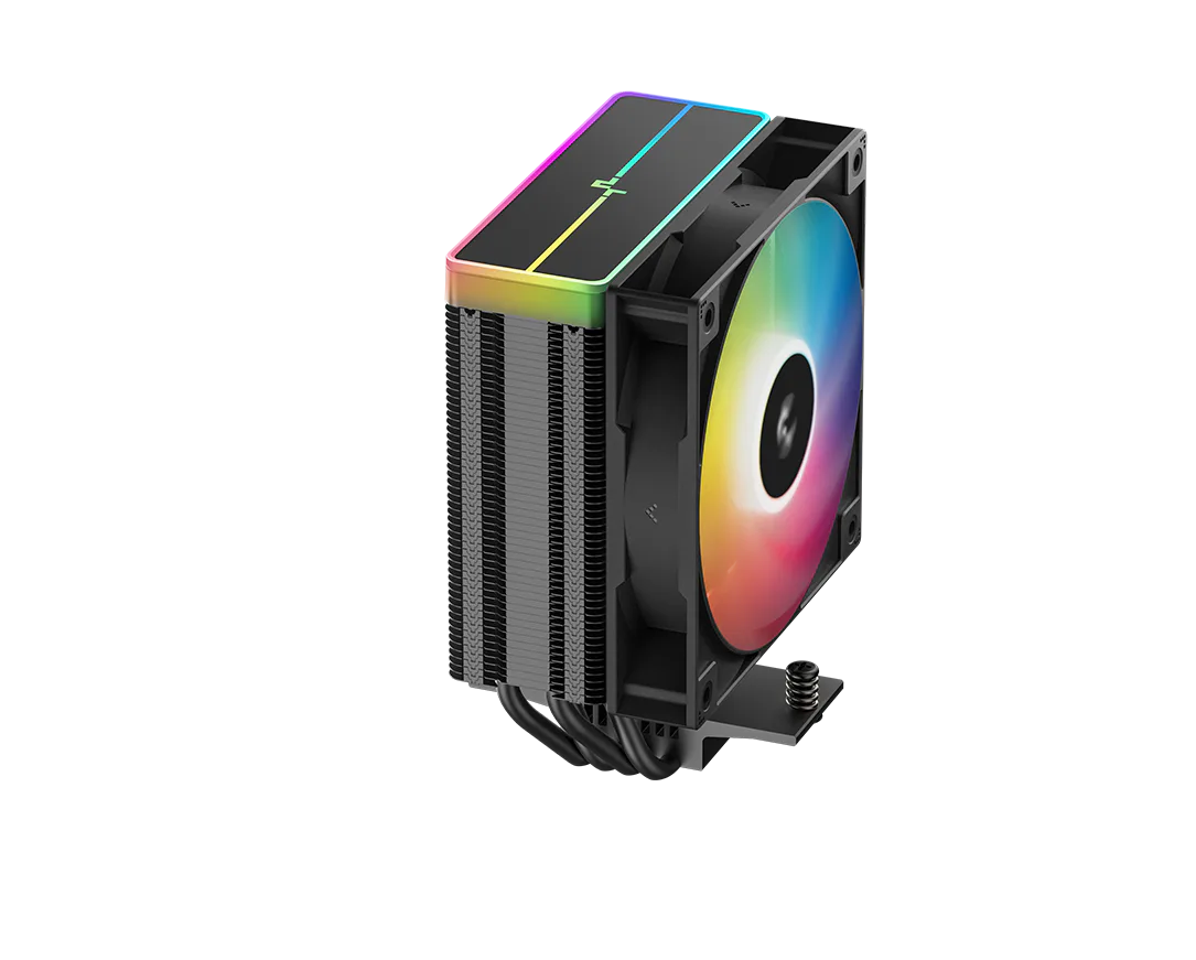 DeepCool AG400 BK ARGB V2 120mm CPU Air Cooler - Black