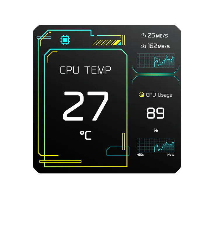 DeepCool SPARTACUS 360 AIO Liquid Cooler - 360mm, LCD