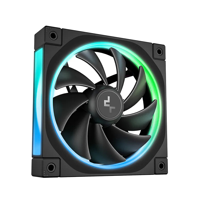 DeepCool FL12 3-Pack 120mm PWM ARGB Fan - 55 CFM, 2150 RPM